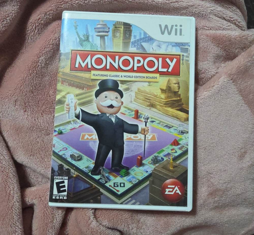 Wii Monopoly Video Game – White